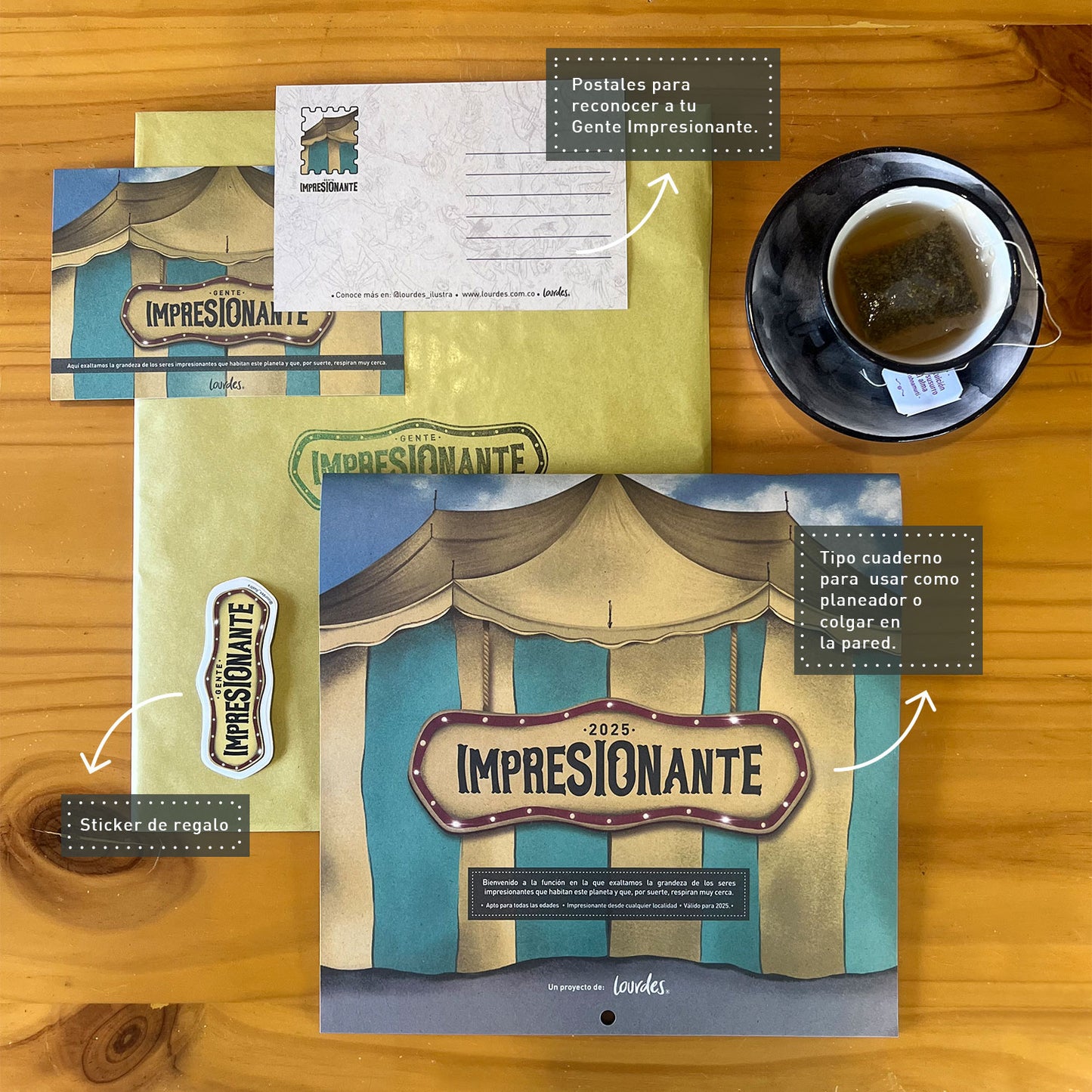 Calendario Impresionante 2025