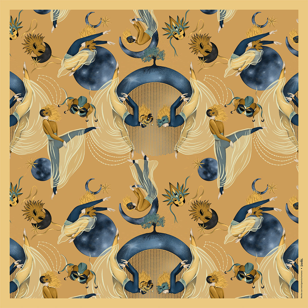 Pañoleta NiñaLuna pequeña