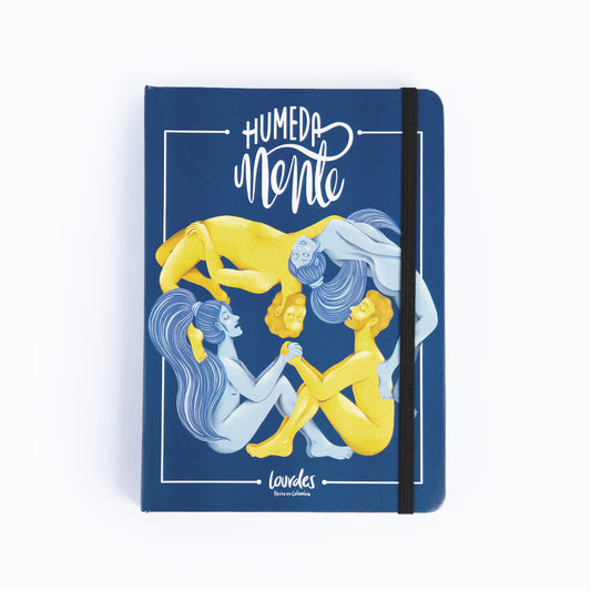 Libreta Enroscados Azul