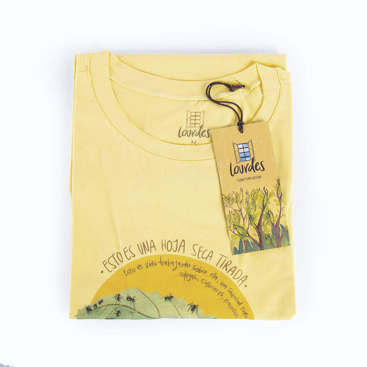 Camiseta Hoja Amarilla